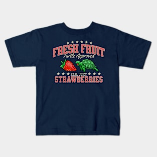 Turtle Approved Strawberry Kids T-Shirt